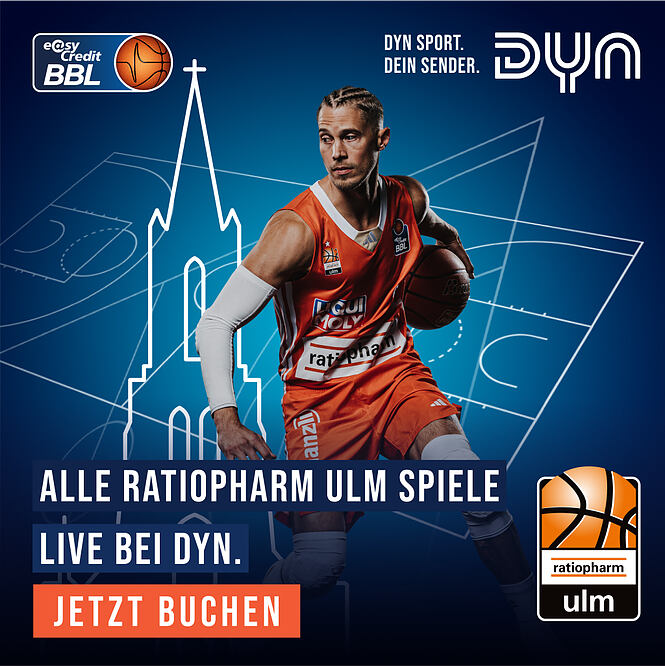 ratiopharm ulm live und auf Abruf bei Dyn